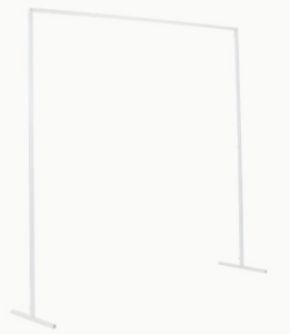 Rectangle stand - 2m (white)